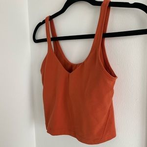 Lululemon cropped workout bra top